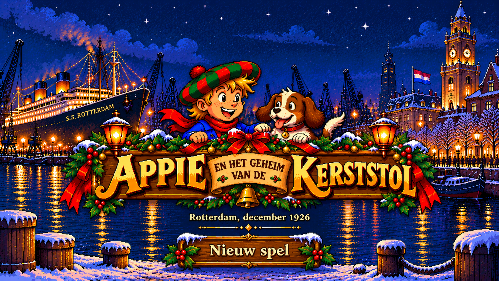 Titelscherm Appie en Bikkel